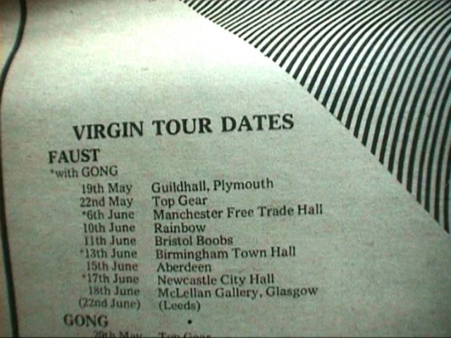 Tour Dates, 1973