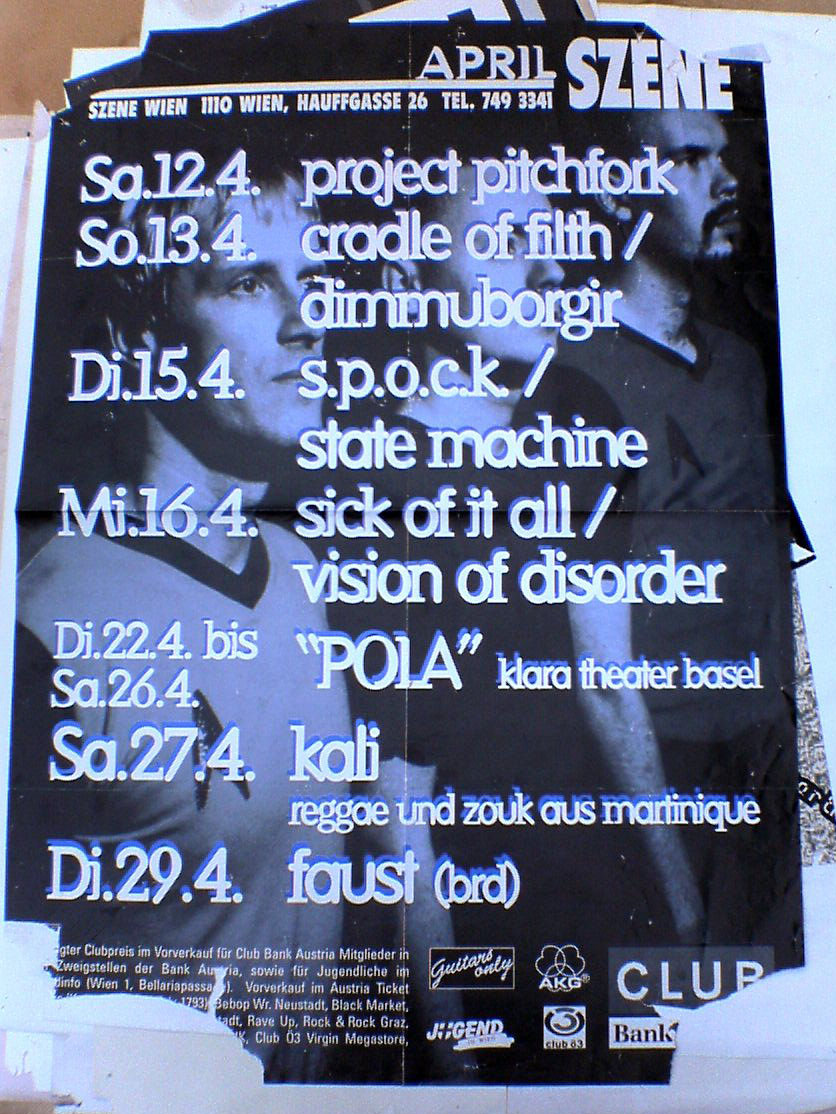 Wien, Szene, 29 April 1997