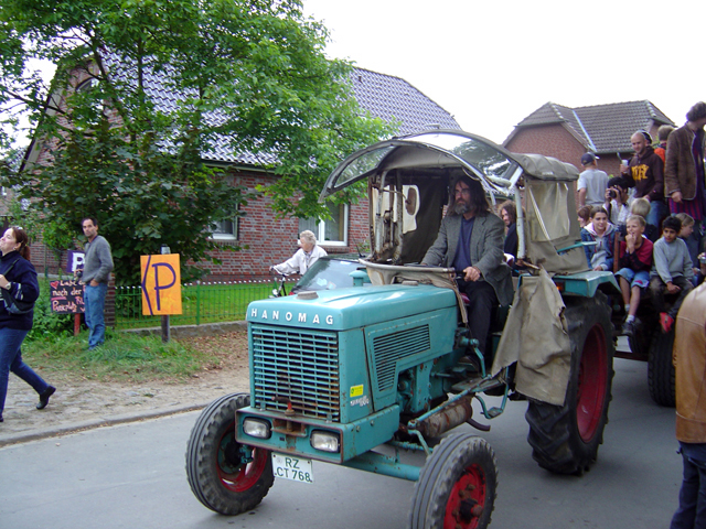 Jean-Hervé and Tractor