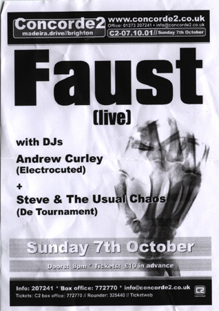 Brighton, 7 oct 2001